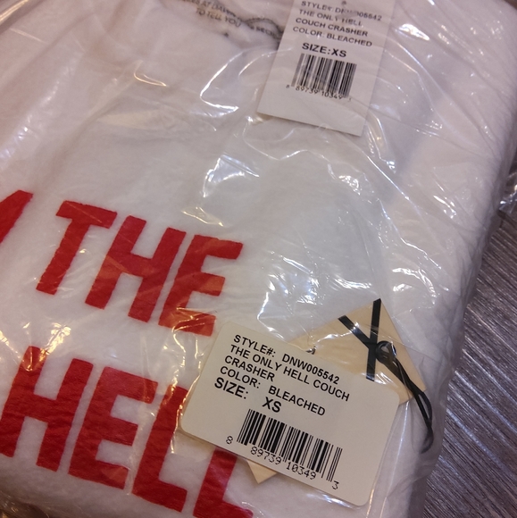 Daydream Nation Couch Crasher Fleece Sweathshirt NWT - Picture 9 of 13